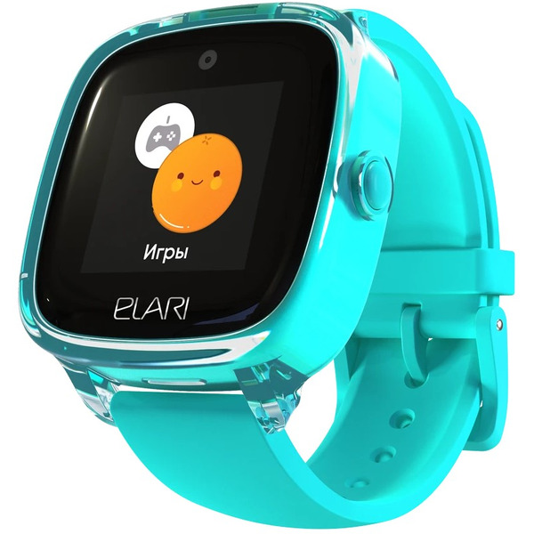 Часы-телефон ELARI KidPhone 4 Fresh (KP-F) бирюзовый