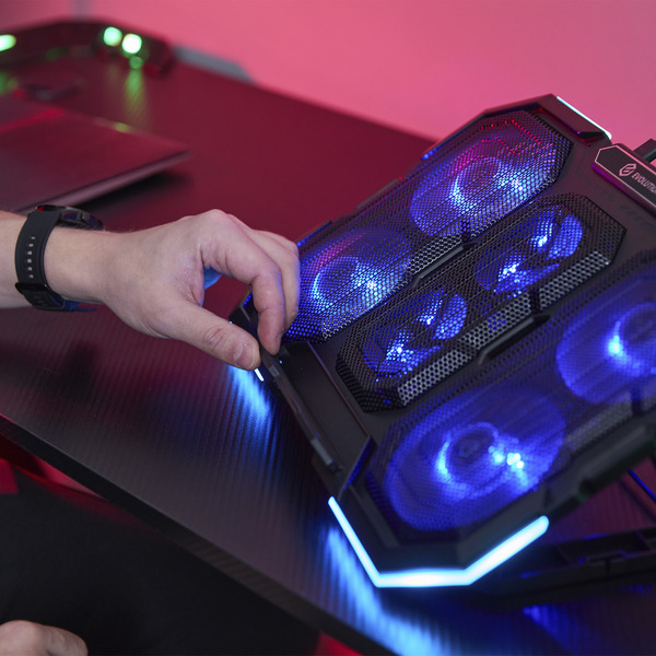 Подставка для ноутбука EVOLUTION LCS-08 RGB