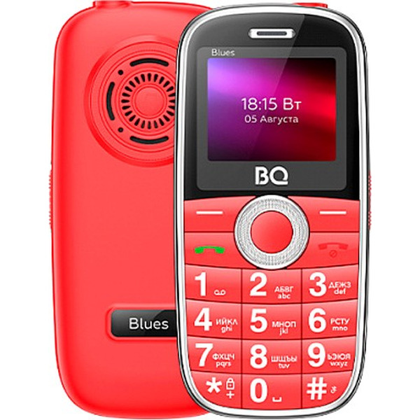 Мобильный телефон BQ 1867 Blues (красный)