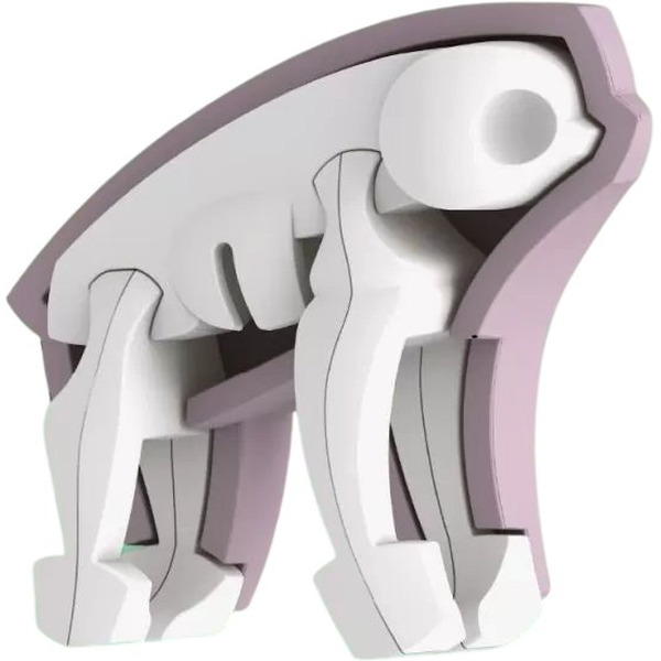 Магнитный конструктор Halftoys Animal Ленивец с диорамой HA009