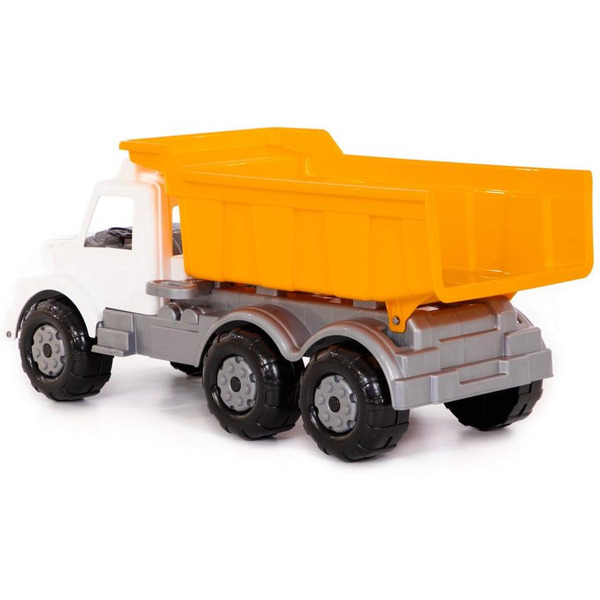 Грузовик Полесье Буран автомобиль дорожный (бело-оранжевый) 43689