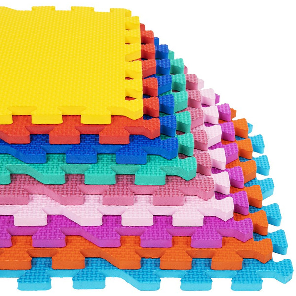 Коврик-пазл Юнландия 9 элементов 30х30см 664663