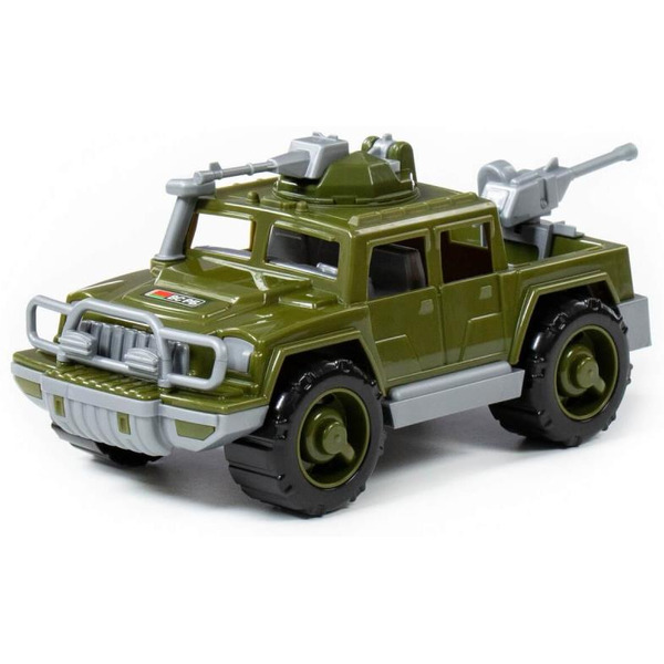 Автомобиль-пикап военный Полесье Разведчик с 2-мя пулемётами 79169