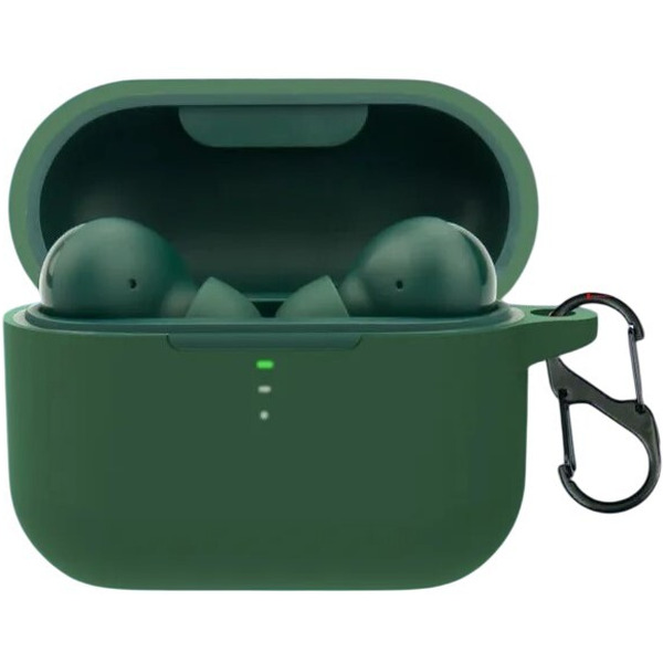 Чехол Bingo Silicone для QCY T10 (темно-зеленый)