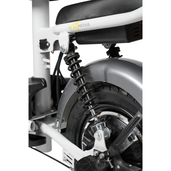 Электровелосипед NOVA EC-02 графит (с задним кофром)