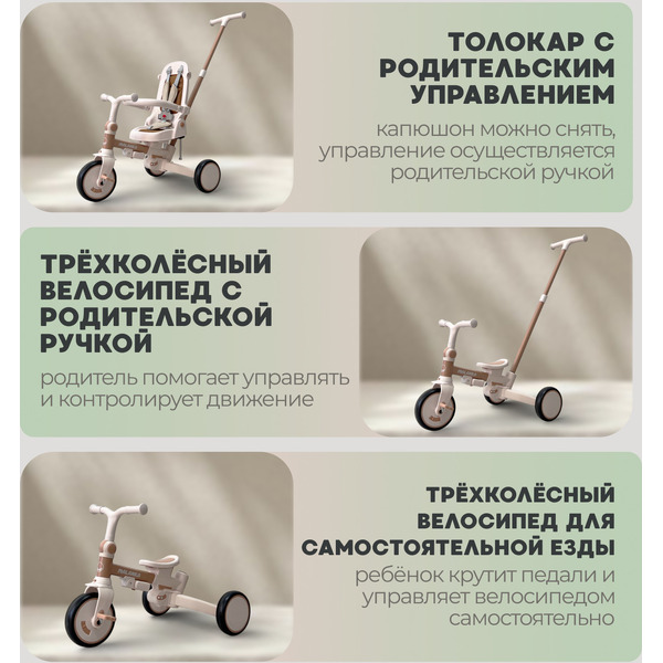 Детский велосипед Bubago Malanka BG 211-2 (коричневый)