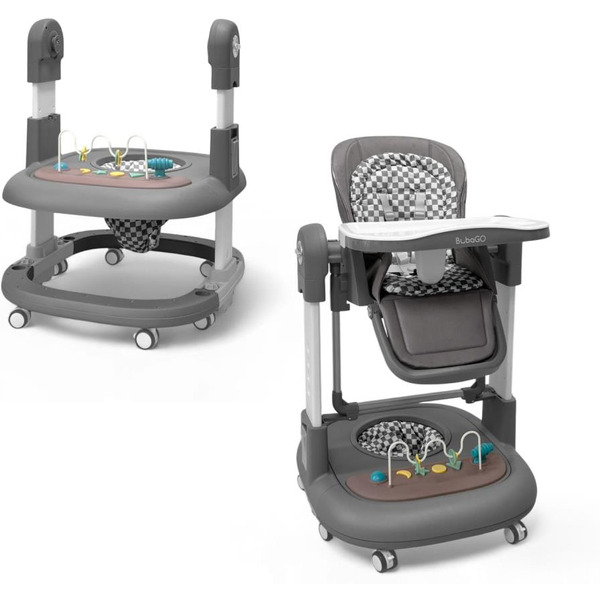 Стульчик для кормления Bubago William BG 193-2 (Серый)