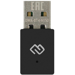 Сетевой адаптер Wi-Fi + Bluetooth Digma DWA-BT4-N150