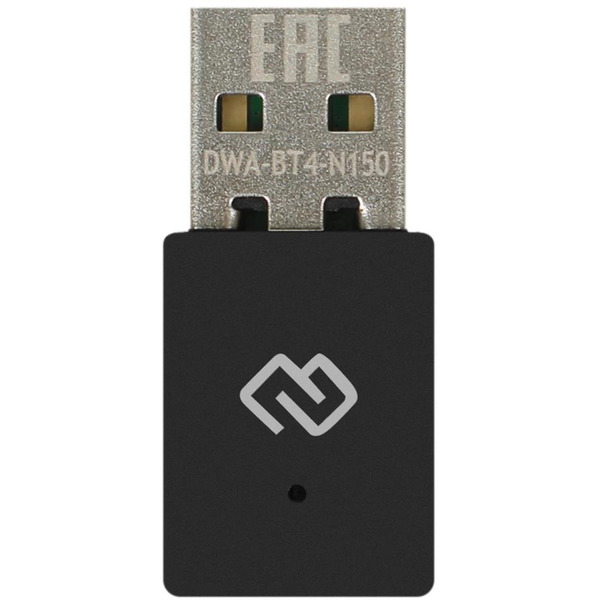Сетевой адаптер Wi-Fi + Bluetooth Digma DWA-BT4-N150