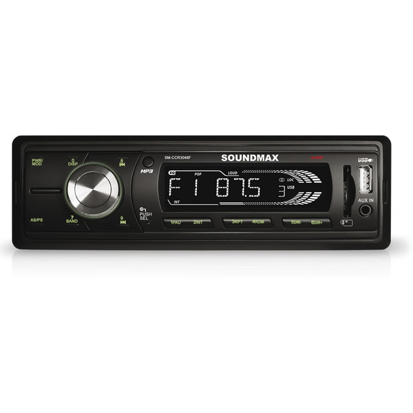 Автомагнитола Soundmax SM-CCR3048F (черный)