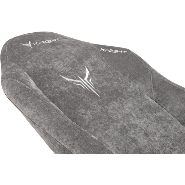 Кресло игровое Knight N1 Fabric Light-19 (1626370) серый