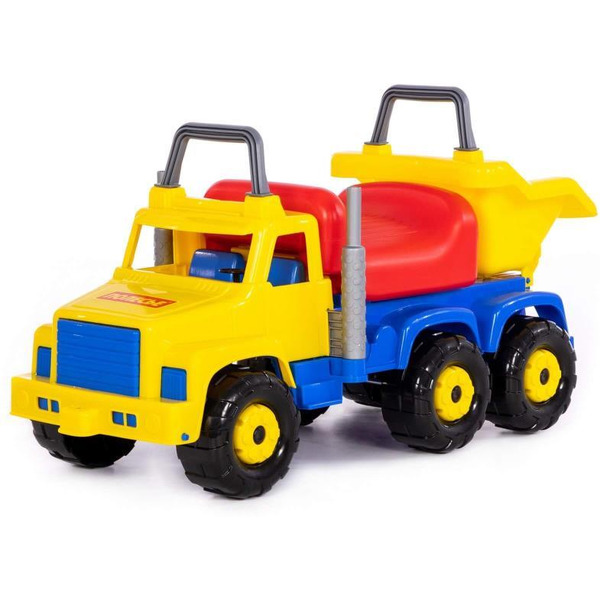 Автомобиль-каталка Полесье Супергигант-2 24590 (жёлто-красный)