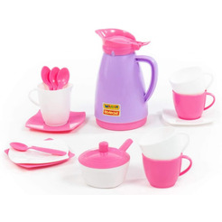 Набор детской посуды Полесье "Алиса" на 4 персоны (Pretty Pink)