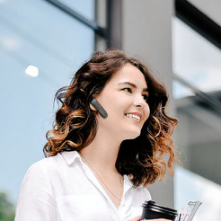 Bluetooth гарнитура Borofone BC36 (черный)