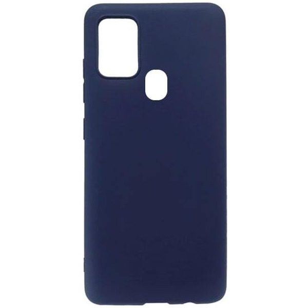 Накладка CASE Matte для Samsung Galaxy A21s (синий)
