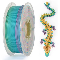 Пластик Kingroon PLA Matte 1.75мм HC259 (1кг, Rainbow)