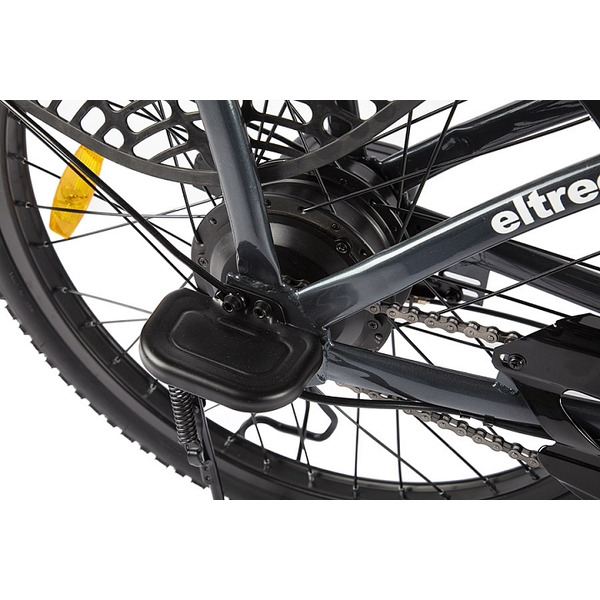 Велогибрид GREEN CITY E-Alfa New (серебристый)