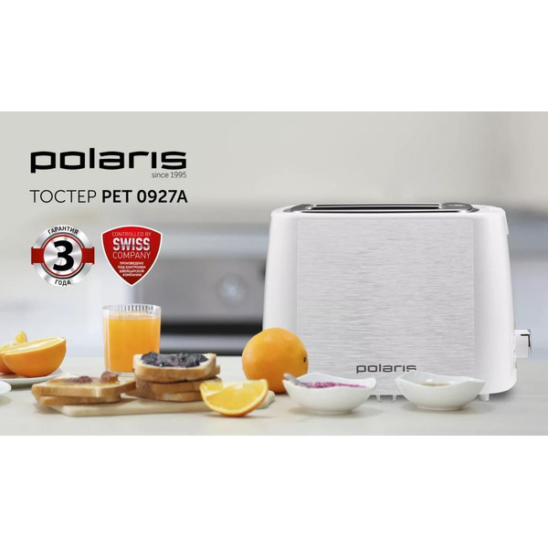 Тостер POLARIS PET 0927A (белый)