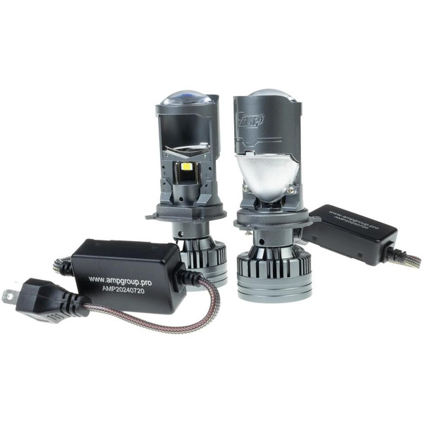 Светодиод головного света AMP/Criolight CSP mini projector lens H4