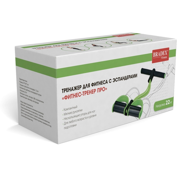 Тренажер для фитнеса с эспандерами Bradex SF 0722