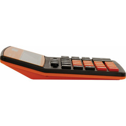 Калькулятор BRAUBERG Extra Color-12-BKRG 250478 (черный/оранжевый)