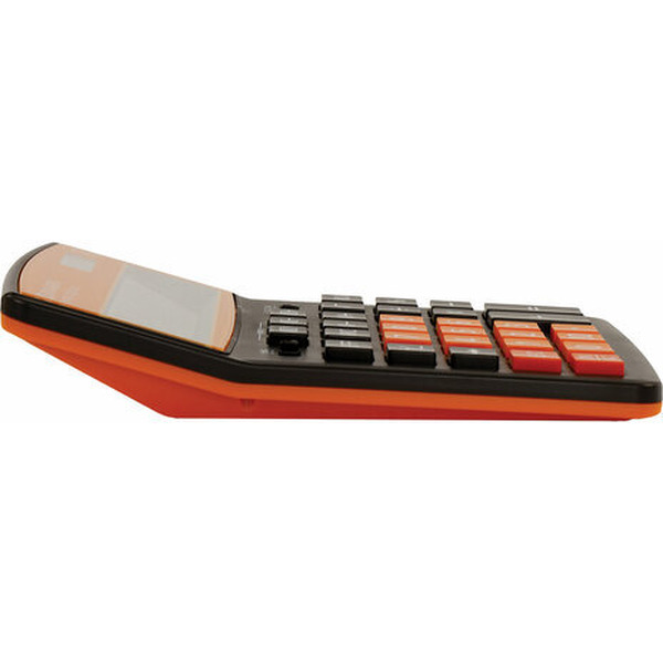 Калькулятор BRAUBERG Extra Color-12-BKRG 250478 (черный/оранжевый)