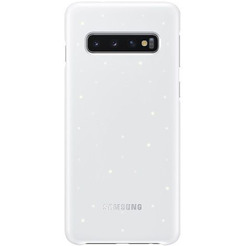 Чехол SAMSUNG для Galaxy S10 (LED G973 белый)