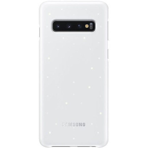 Чехол SAMSUNG для Galaxy S10 (LED G973 белый)