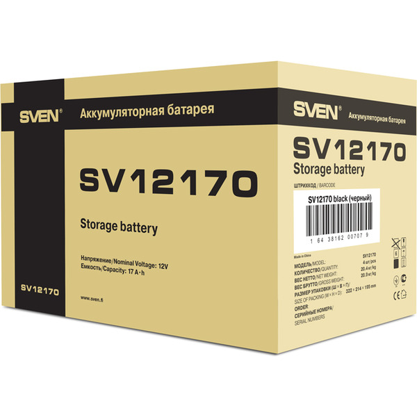Аккумуляторная батарея для ИБП SVEN SV12170