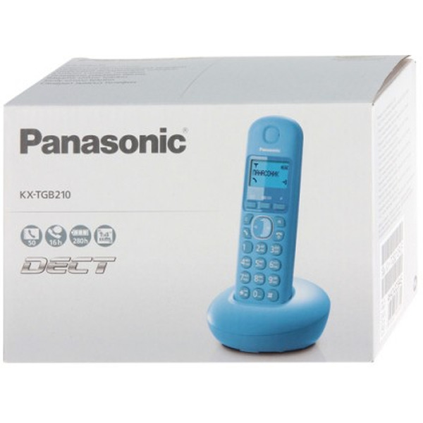 Беспроводной телефон стандарта DECT Panasonic КХ-TGB210 RUF