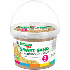 Кинетический песок BRAUBERG 665479 (песочный , 3000 г)