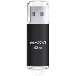 USB флеш-накопитель Maxvi MP 32GB 2.0 black