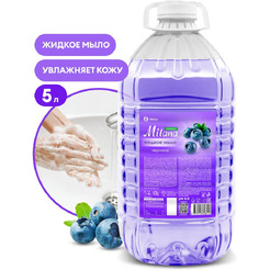 Жидкое мыло Grass Milana эконом (черника) 5л 125807