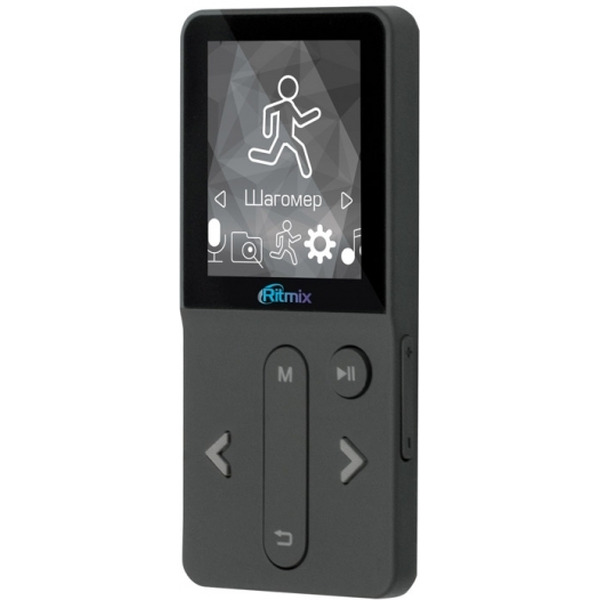 Проигрыватель Flash RITMIX RF-4910 8Gb черно-серый
