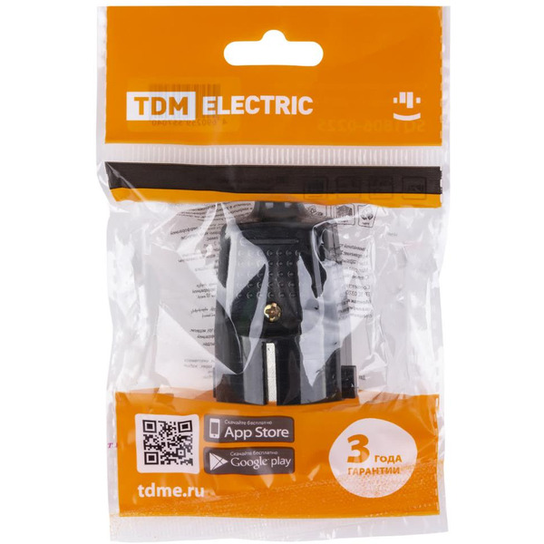 Вилка прямая TDM ELECTRIC SQ1806-0198