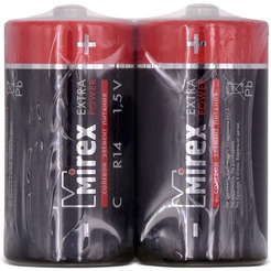 Батарейка Mirex Extra Power C (R14) 2 шт ER14-S2