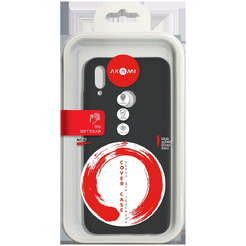 Пластиковая накладка Akami Soft-touch для Huawei P Smart Черный (4243)