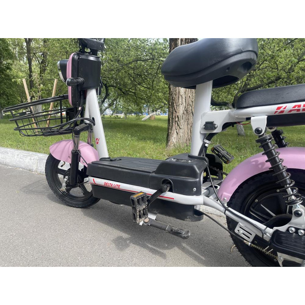 Электровелосипед AVM Delta Lite (розовый)