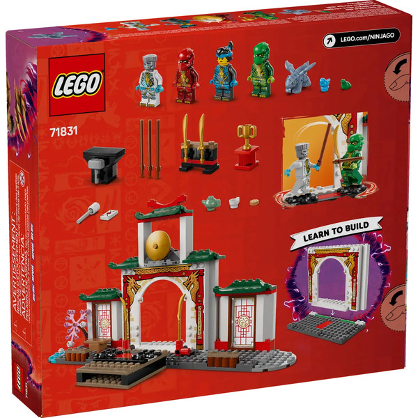 Конструктор Lego Ninjago Храм Кружитцу ниндзя 71831