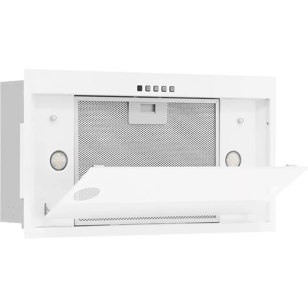 Кухонная вытяжка Akpo Neva Glass II 60 WK-10 (белое стекло/белый)