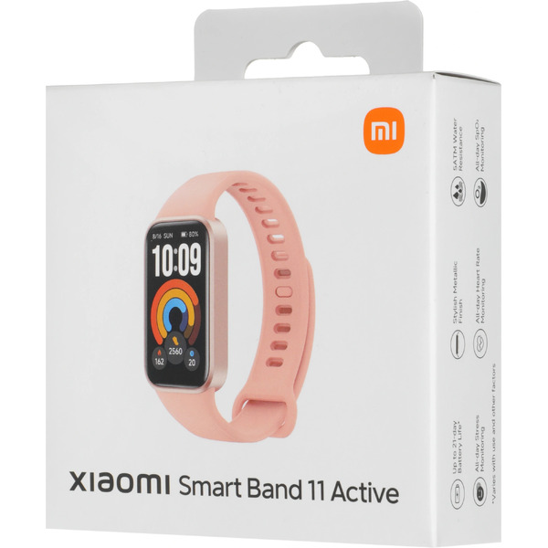 Фитнес-браслет Xiaomi Smart Band 11 Active (розовый)