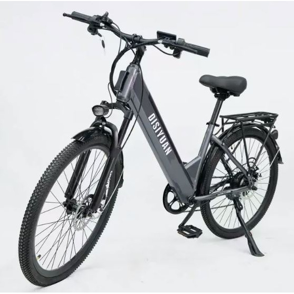 Электровелосипед AVM Grand 26 (серый)