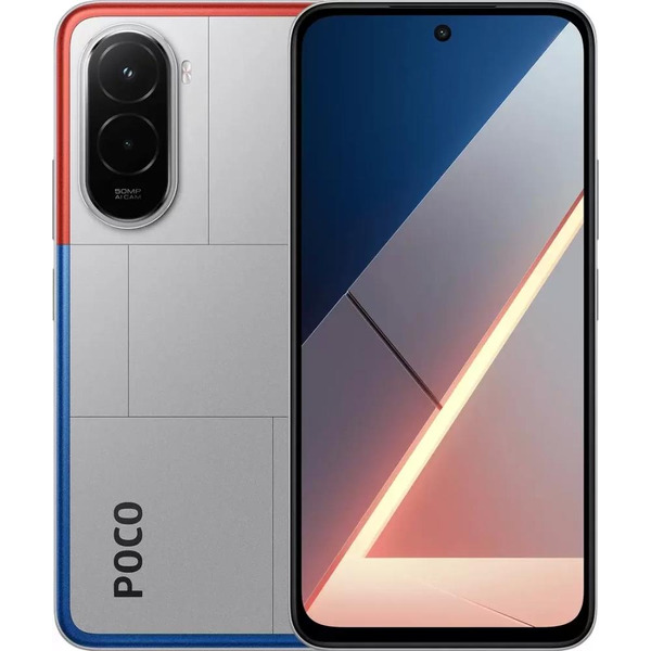 Смартфон POCO M7 6GB/128GB Silver RU