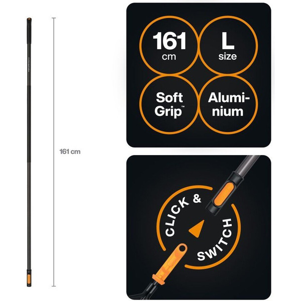 Черенок алюминиевый Fiskars 1080547