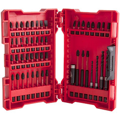 Набор ударных бит и сверел MILWAUKEE SHOCKWAVE 48шт (4932430906 )