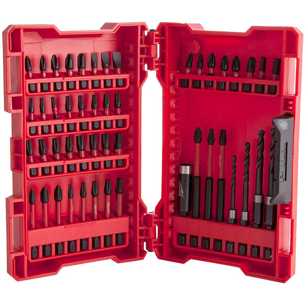 Набор ударных бит и сверел MILWAUKEE SHOCKWAVE 48шт (4932430906 )