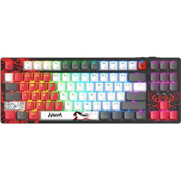 Клавиатура A4Tech Bloody WS87 Naraka (Bloody BLMS Red Plus)