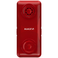 Кнопочный телефон Maxvi P110 (красный)