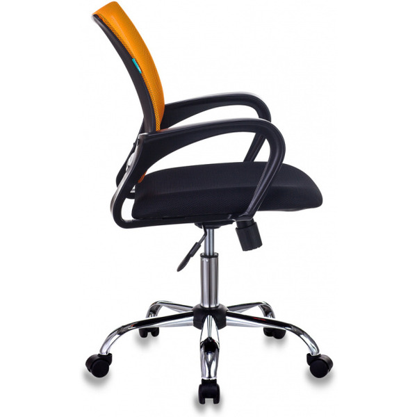 Кресло Бюрократ CH-695N/SL/OR/BLACK (черный/оранжевый)