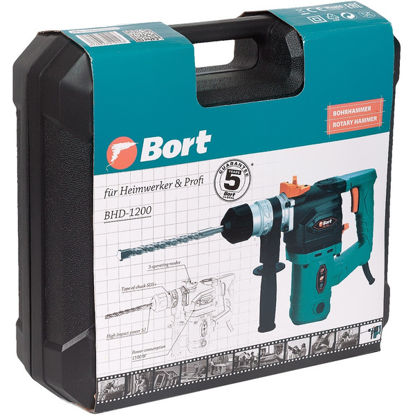 Перфоратор Bort BHD-1200 (93410143)